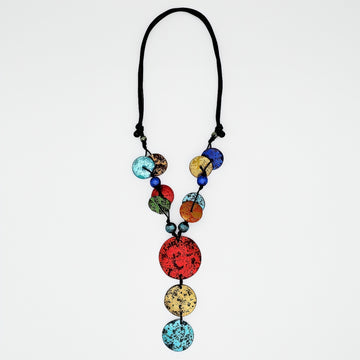 Coastal Radiance Multi Color Necklace