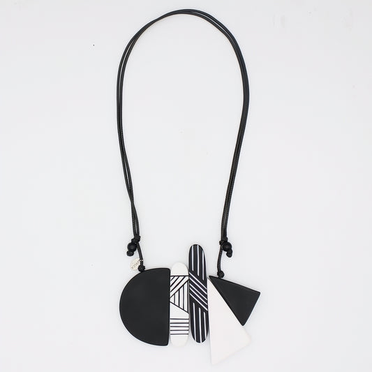 Monochromatic Ameli Pendant Necklace