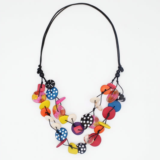 Colorburst Confetti Layers Necklace