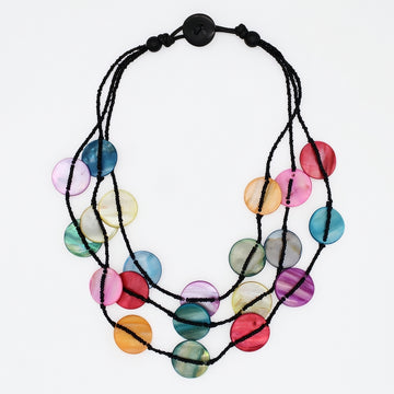 Multi Sky Dream Bib Necklace