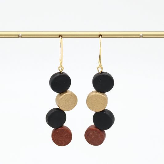Bronze Eva Dangle Earrings