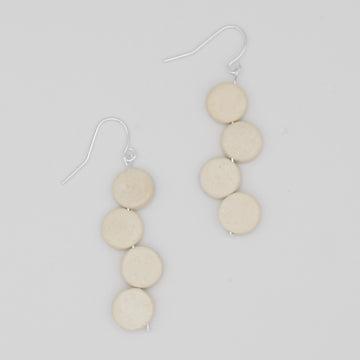 Ivory Eva Dangle Earrings
