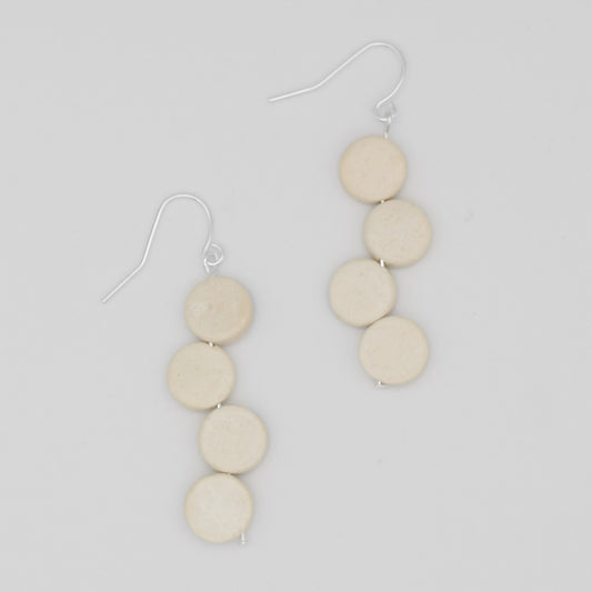 Ivory Eva Dangle Earrings