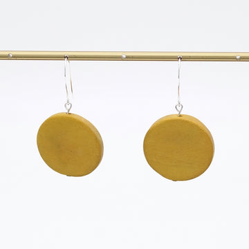 Mustard Dot Rosie Earrings