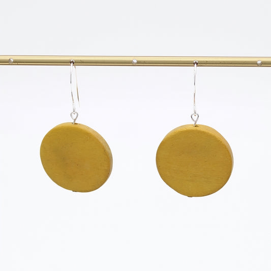Mustard Dot Rosie Earrings