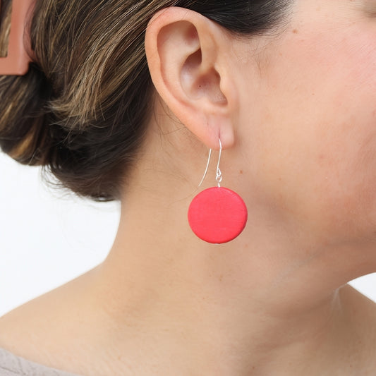 Red Dot Rosie Earrings