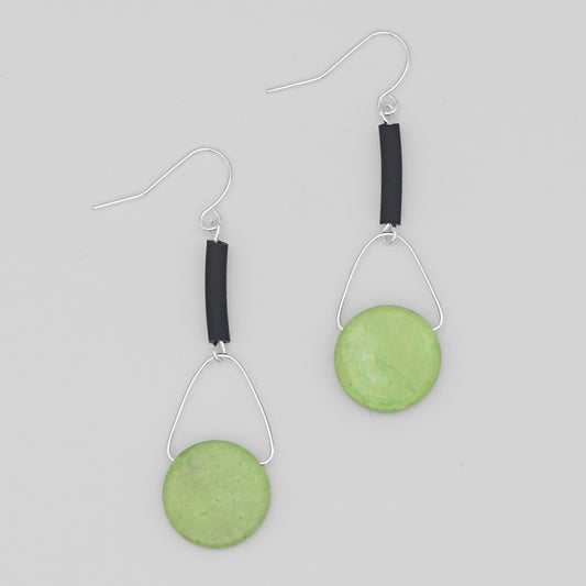 Lime Carly Earrings