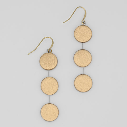 Gold Ashlyn Dangle Earring