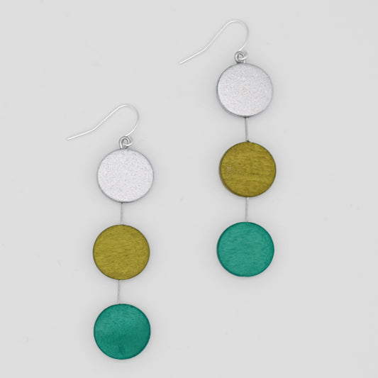 Green Ashlyn Dangle Earring