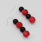 Red Makenna Dangle Earring