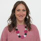 Fuchsia Jade Necklace