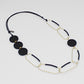 Black Multi Link Necklace