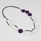 Purple Multi Link Necklace