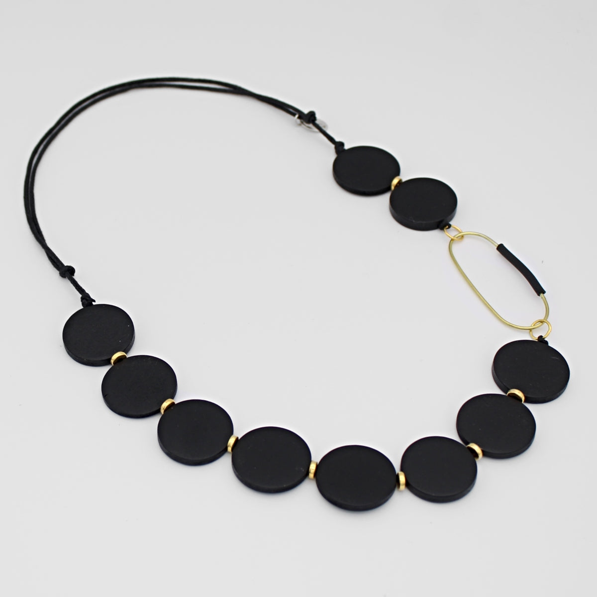 Black Link Layton Necklace