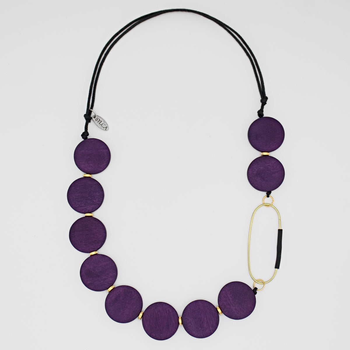 Purple Link Layton Necklace