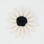 White Amaya Brooch