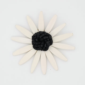 White Amaya Brooch