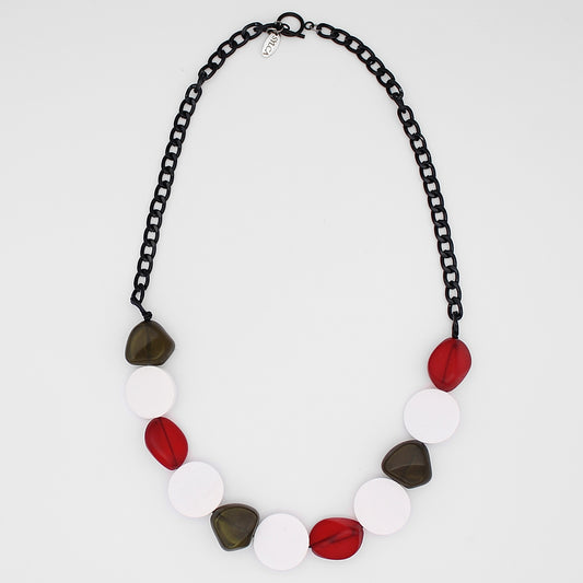 Multicolor Emmaline Chain Necklace