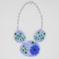 Blue Flower Tessa Chain Necklace