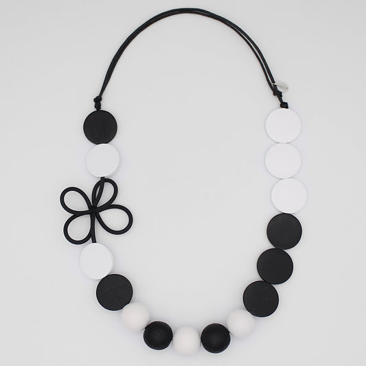Simplistic Black Butterfly Necklace