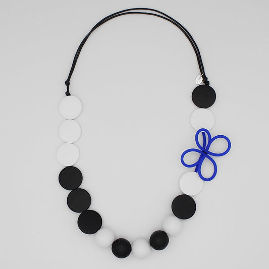 Simplistic Blue Butterfly Necklace
