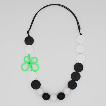 Simplistic Green Butterfly Necklace