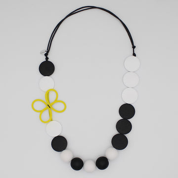 Simplistic Yellow Butterfly Necklace