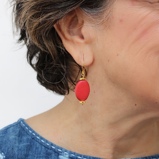 Coral Blair Dangle Earring