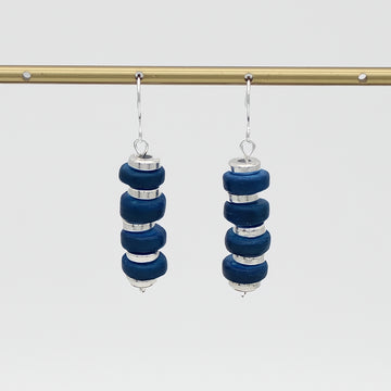 Blue Roca Drop Earrings