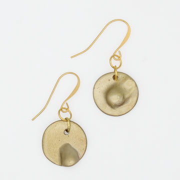 Golden Glow Dangle Earrings