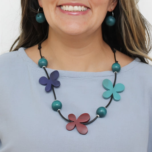Multicolor Woodland Whisper Necklace