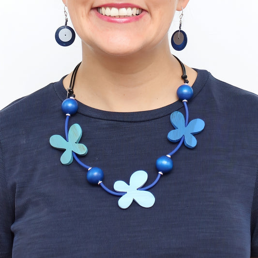 Blue Woodland Whisper Necklace