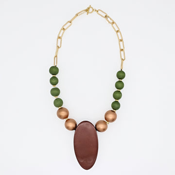 Copper Elara Statement Necklace