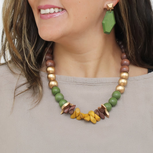 Nature Inspired Nola Statement Necklace