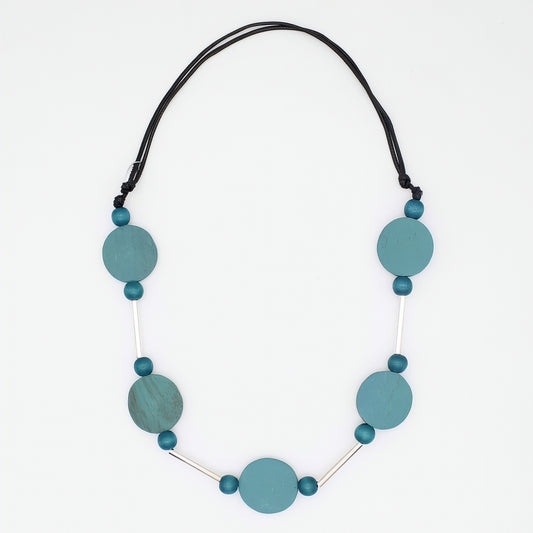 Seabreeze Teal Statement Necklace