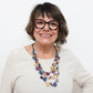 Purple Multi Strand Millie Necklace