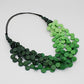 Ombre Green Gillian Necklace