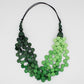 Ombre Green Gillian Necklace