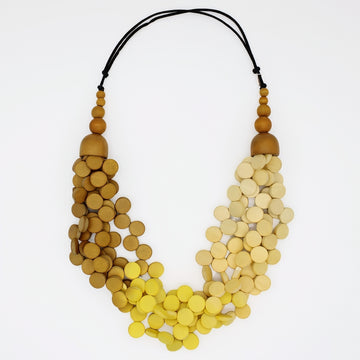 Ombre Yellow Gillian Necklace