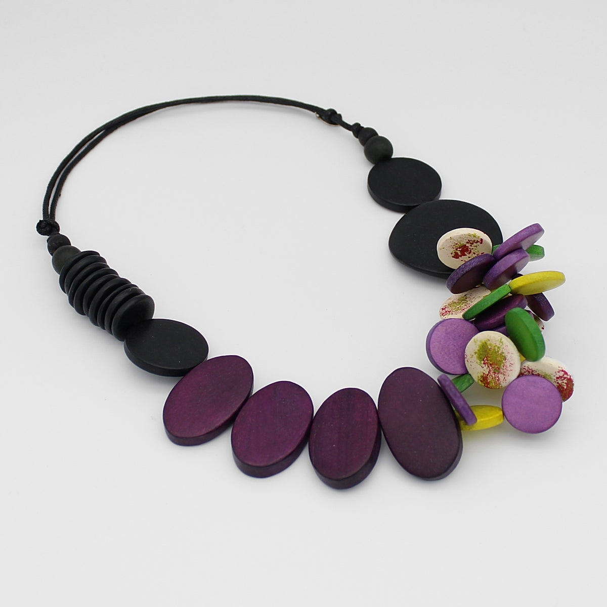 Multicolor Francesca Cluster Necklace
