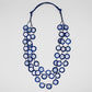 Blue Iridescent Arabella Necklace