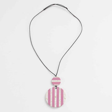 Lilac pendant necklace