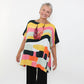 Yellow and Pink Sunset Blouse