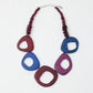 Purple Wood necklace