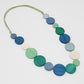 Green Caryn Circle Necklace