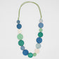 Green Caryn Circle Necklace