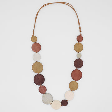 Natural Caryn Circle Necklace