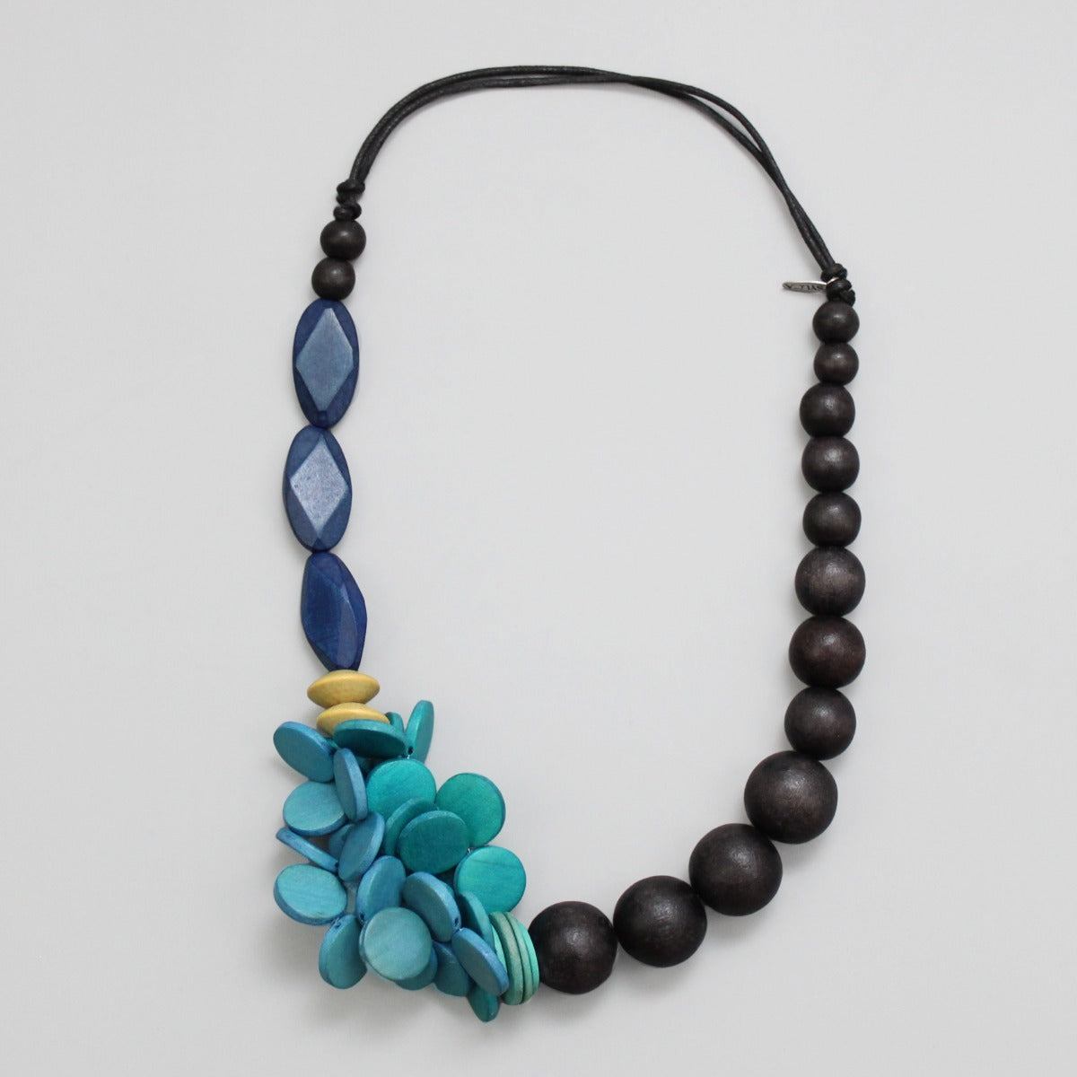 Blue Cluster Aimee Necklace
