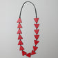 Red Triangle Joyce Necklace