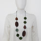 Green and Wood Emory Necklace